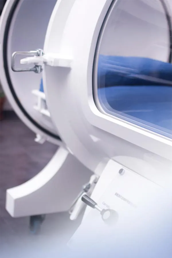 Hyperbaric-Oxygen-Treatment A hyperbaric oxygen chamber. Get Hyperbaric Oxygen Therapy (HBOT) from Better Life Carolinas of Mount Pleasant in Charleston Metro.